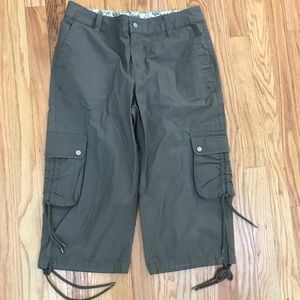 Gitano Capri Cargo Pants Shorts Bermuda